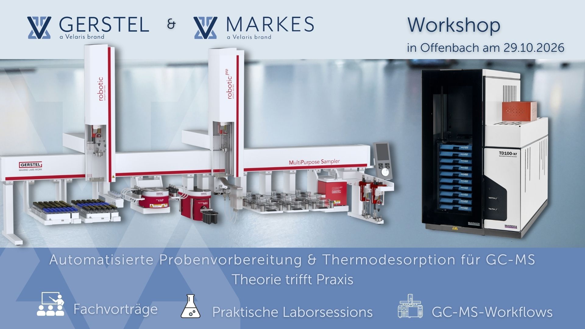 Personen in einem GERSTEL Workshop erlernen die Methodenerstellung