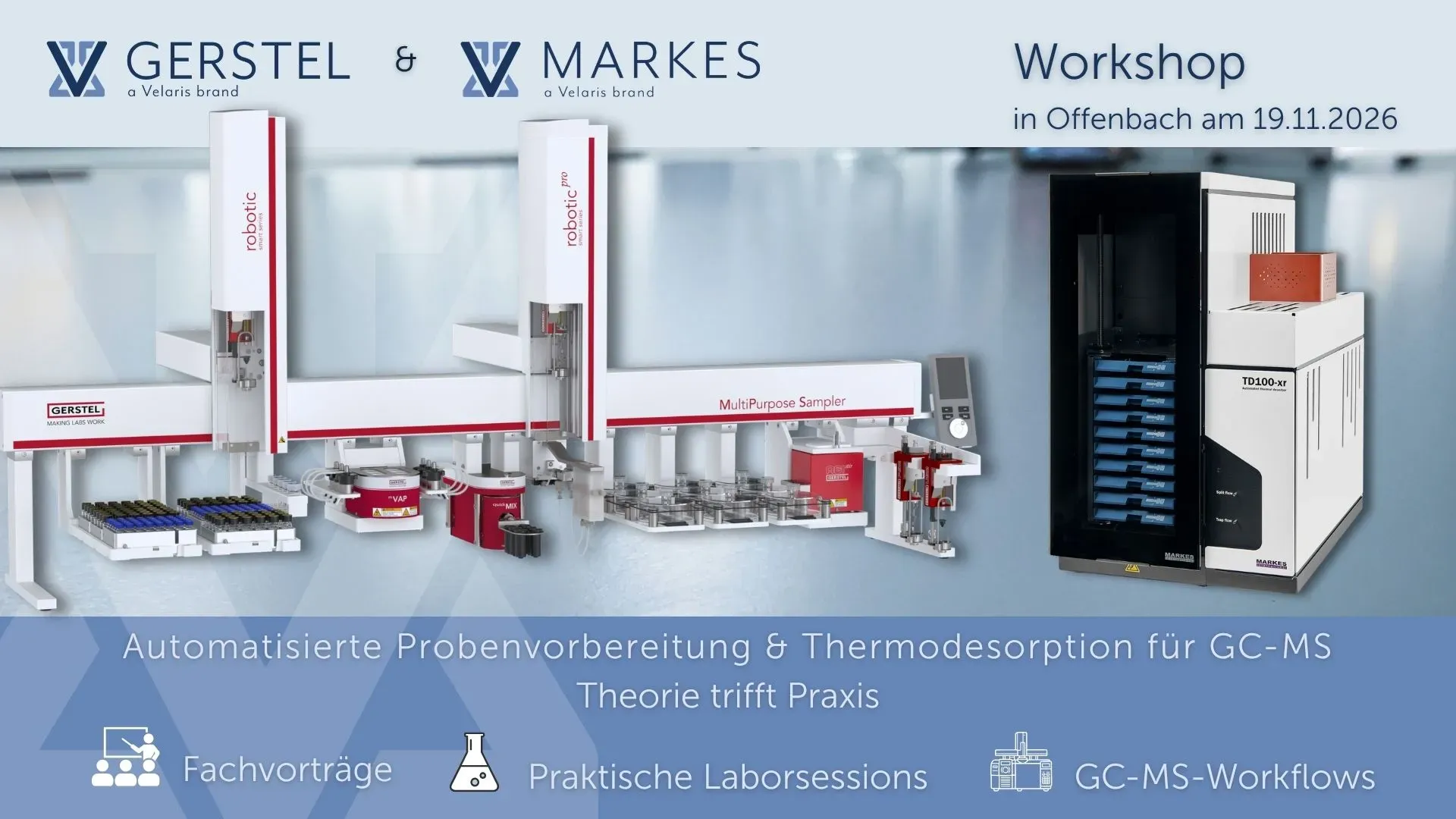 Personen in einem GERSTEL Workshop erlernen die Methodenerstellung